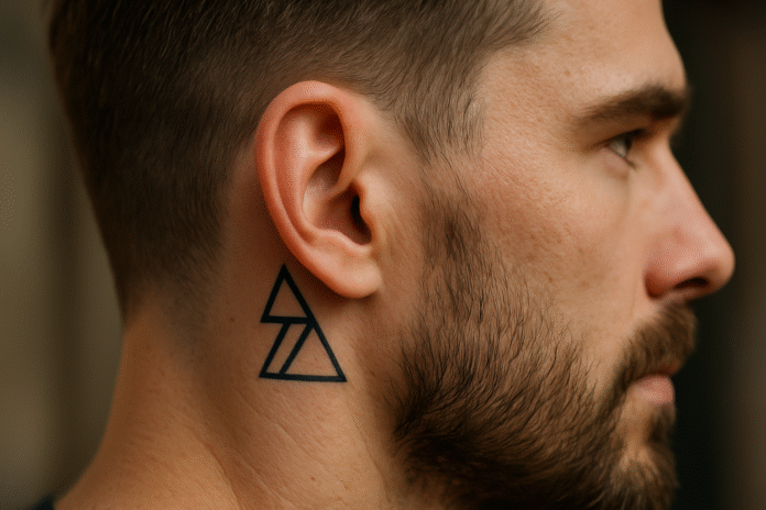 Tattoo hinterm Ohr Beliebte Motive für Männer im Überblick